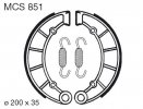 Brake shoes LUCAS MCS 851